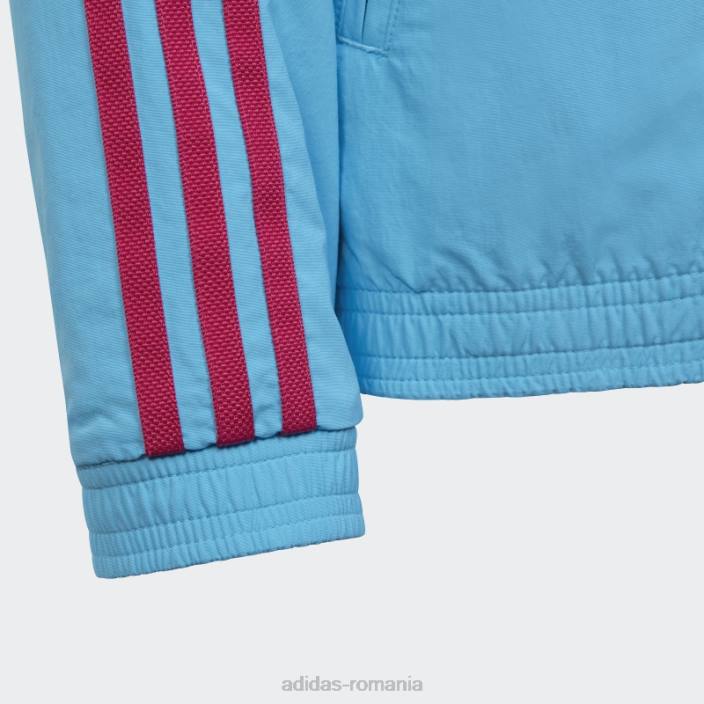 Adidas jachetă sky rush arsenal anthem copii papură a cerului 2JBN18629