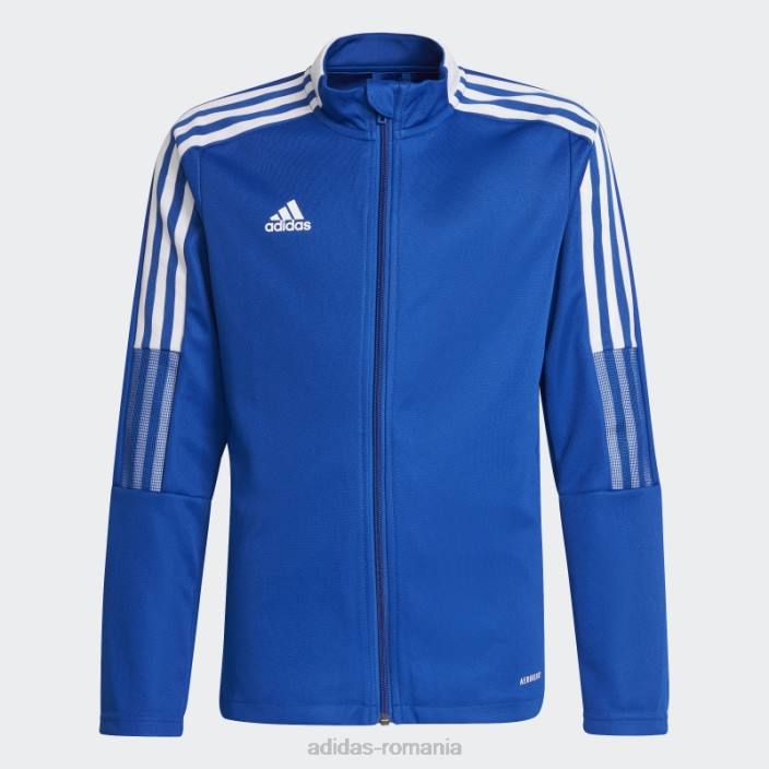 Adidas jachetă tiro 21 albastru regal copii albastru regal 2JBN12025