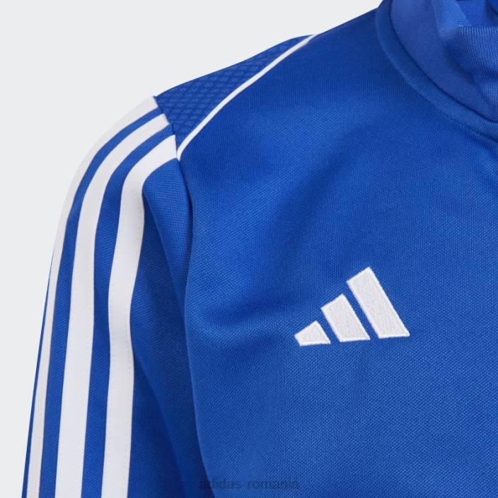 Adidas jacheta de antrenament liga tiro 23 albastru regal copii albastru regal 2JBN11711