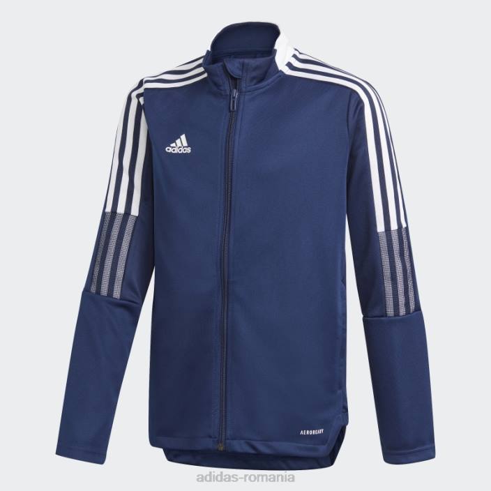 Adidas jacheta tiro 21 bleumarin adidas copii marina 2JBN11964