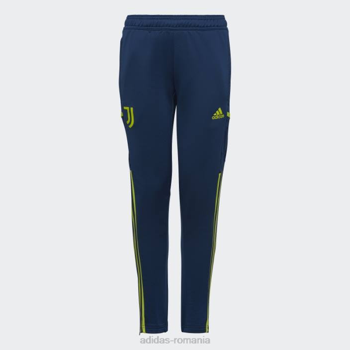 Adidas juventus condivo 22 pantaloni de antrenament albastru misterios copii misterul albastru 2JBN18589
