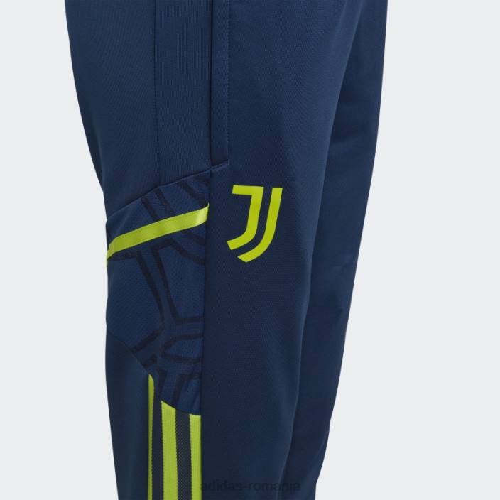 Adidas juventus condivo 22 pantaloni de antrenament albastru misterios copii misterul albastru 2JBN18589