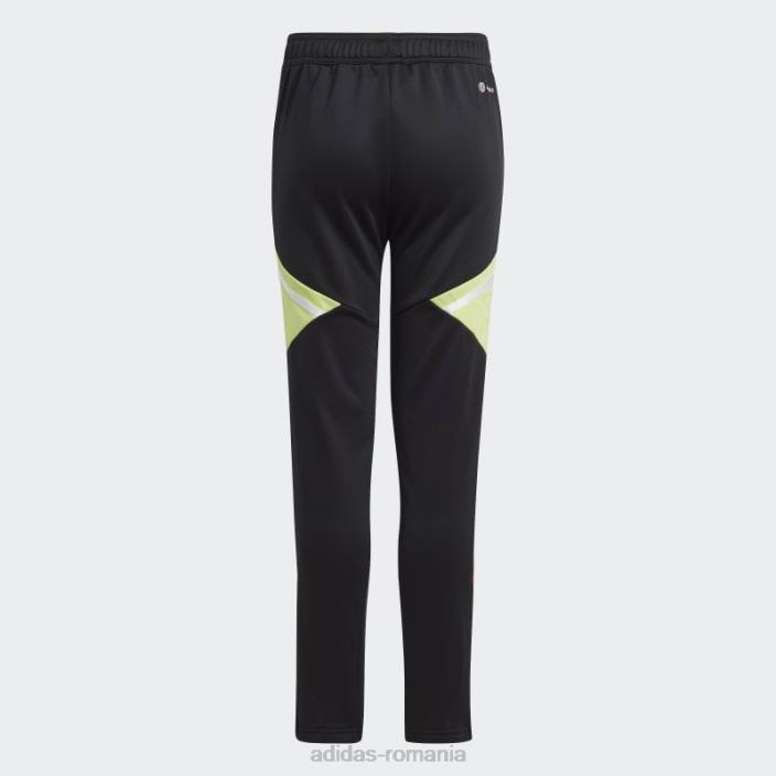 Adidas juventus condivo 22 pantaloni de trening de antrenament magenta fashion copii negru/magenta 2JBN18659