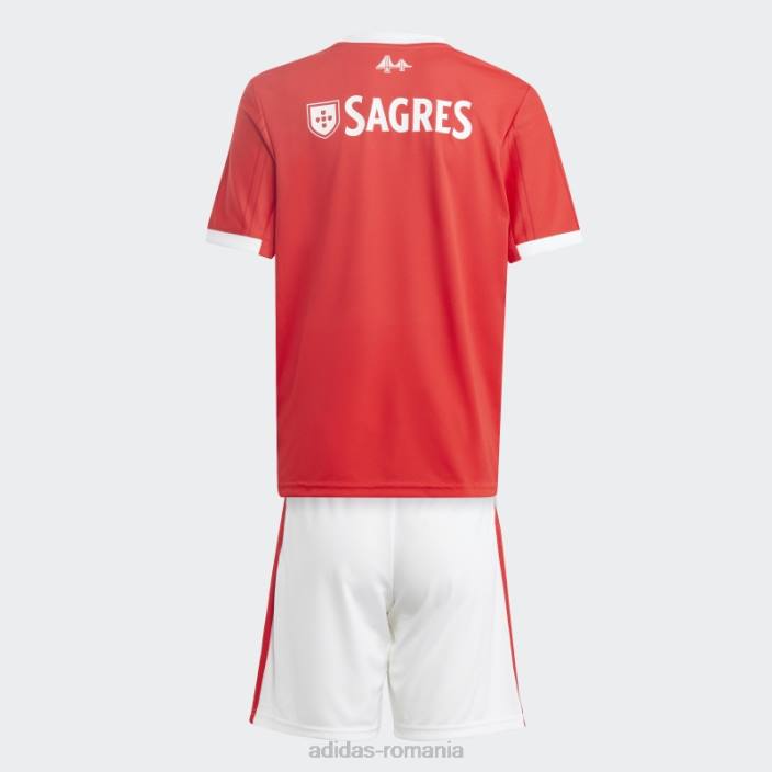 Adidas kit home benfica 22/23 benfica roșu adidas copii roșu benfica 2JBN18762