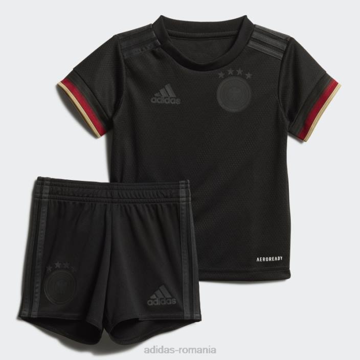 Adidas kit pentru bebelusi deplasare germania negru copii negru 2JBN19016