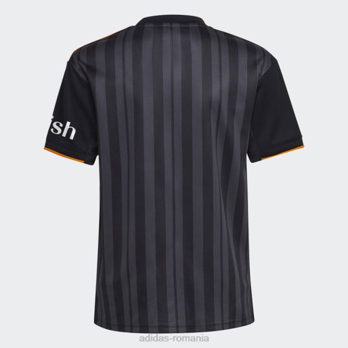 Adidas leeds united fc 22/23 tricou al treilea negru adidas copii negru 2JBN19062