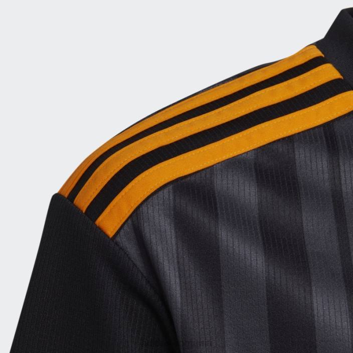 Adidas leeds united fc 22/23 tricou al treilea negru adidas copii negru 2JBN19062