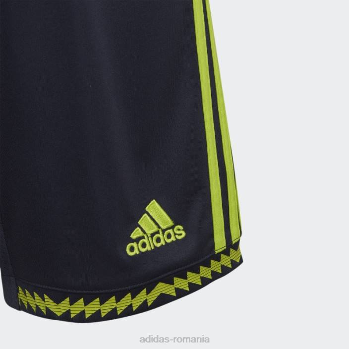 Adidas manchester united 22/23 treilea pantaloni scurți slime copii slime 2JBN18302