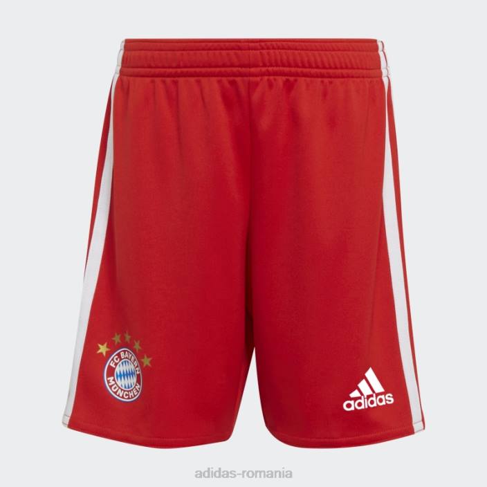 Adidas mini kit fc bayern 22/23 home roșu copii roșu 2JBN18775