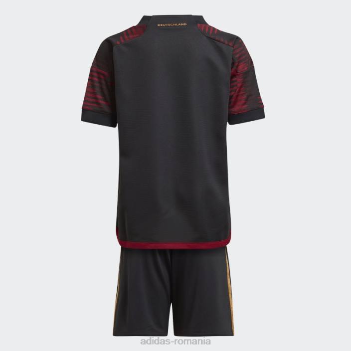 Adidas mini kit germania 22 deplasare negru adidas copii negru 2JBN18672