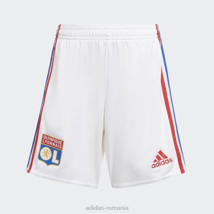 Adidas mini kit home alb olympique lyonnais 22/23 adidas copii alb 2JBN18753