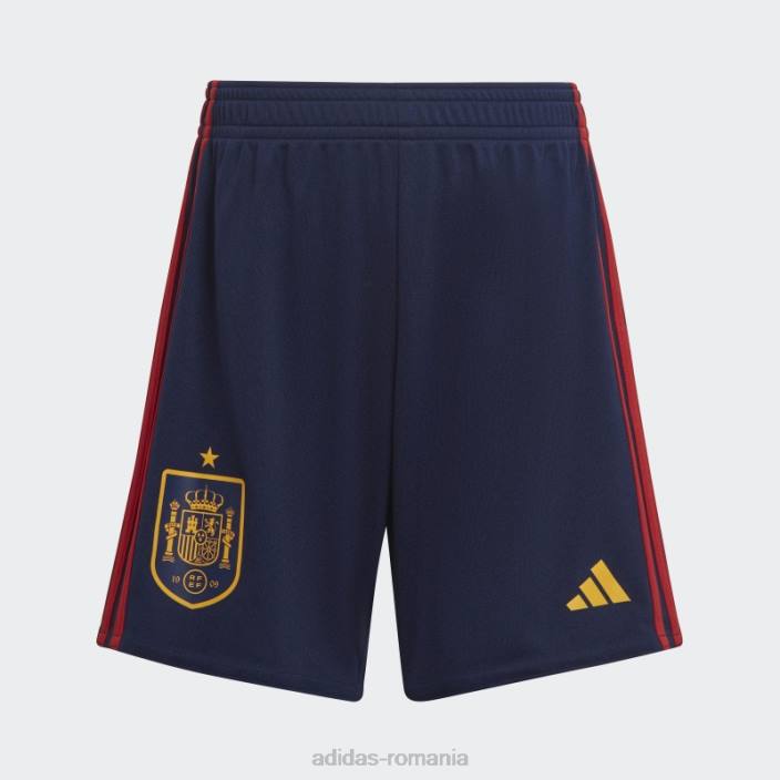 Adidas mini kit home roșu spania 22 copii roșu/albastru marin 2JBN18580