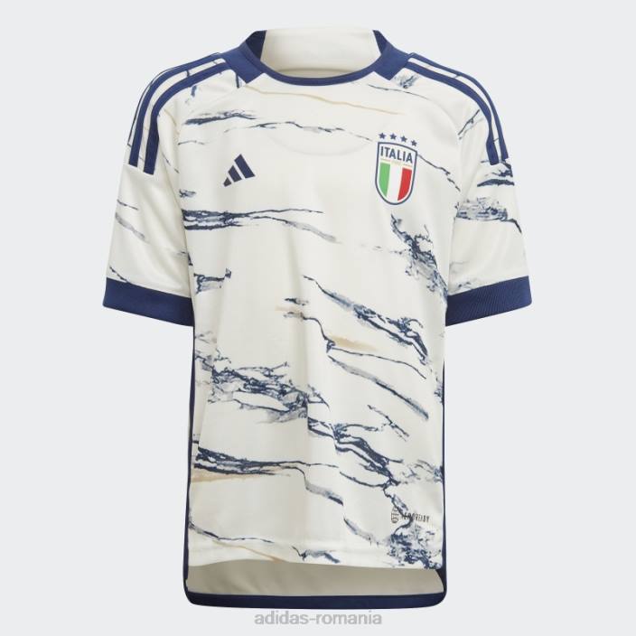 Adidas mini kit italia 23 deplasare alb copii alb 2JBN18488