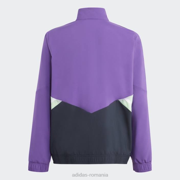 Adidas mov real madrid condivo 22 prezentare top adidas copii violet/marin de noapte 2JBN18447