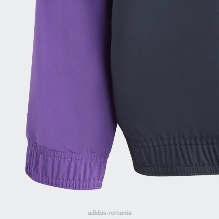 Adidas mov real madrid condivo 22 prezentare top adidas copii violet/marin de noapte 2JBN18447