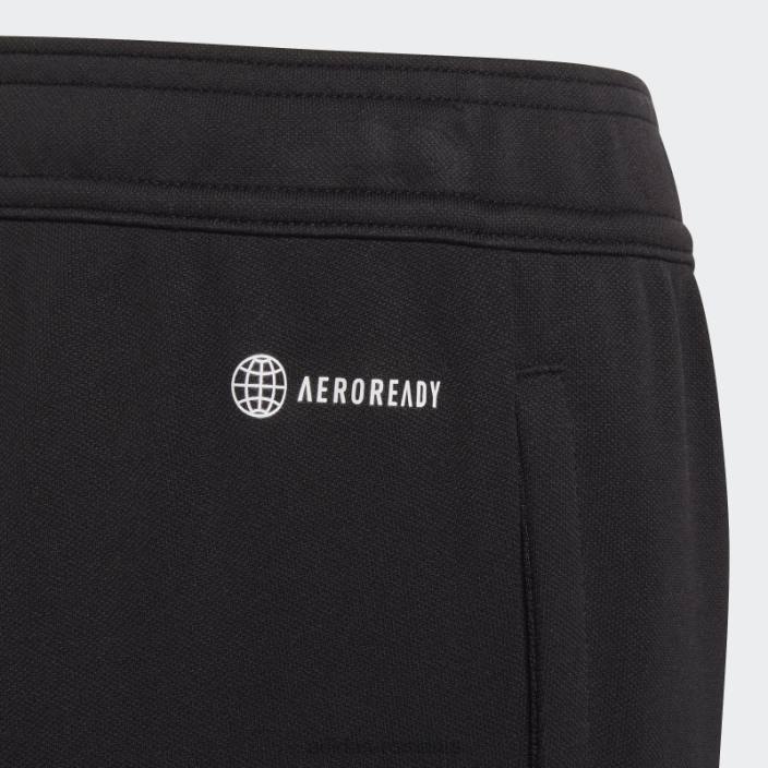 Adidas pantaloni de antrenament eleganti, negri, entrada 22 copii negru 2JBN18346