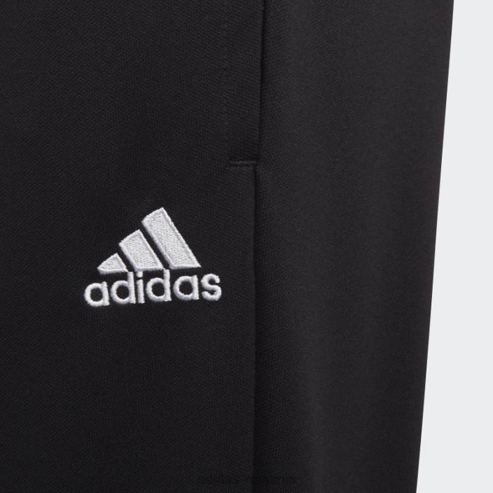 Adidas pantaloni de antrenament eleganti, negri, entrada 22 copii negru 2JBN18346