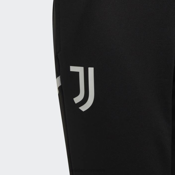 Adidas pantaloni de antrenament juventus condivo 22 negri copii negru 2JBN18748