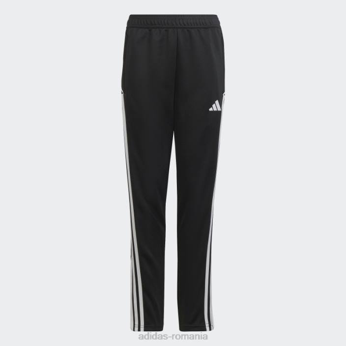 Adidas pantaloni de antrenament negru tiro 23 liga adidas copii negru 2JBN18603