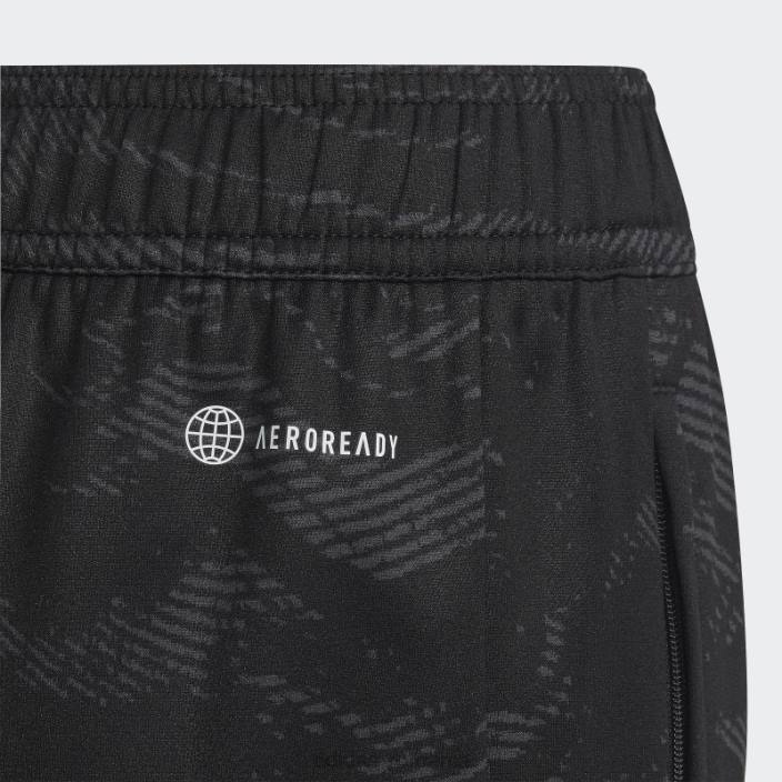 Adidas pantaloni de antrenament real madrid condivo 22 carbon copii carbon/negru 2JBN19069