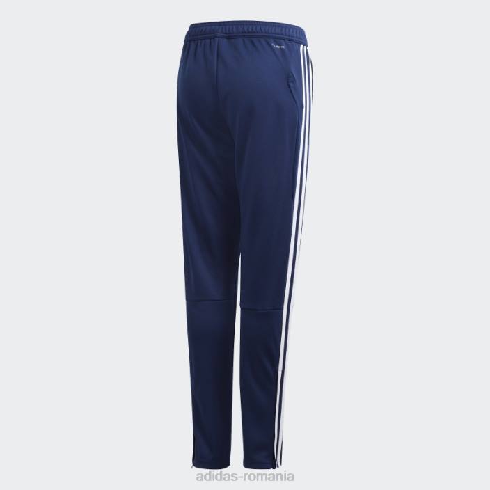 Adidas pantaloni de antrenament tiro 19 albastru închis copii albastru închis/alb 2JBN18814