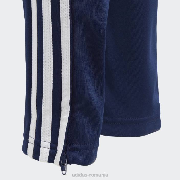 Adidas pantaloni de antrenament tiro 19 albastru închis copii albastru închis/alb 2JBN18814