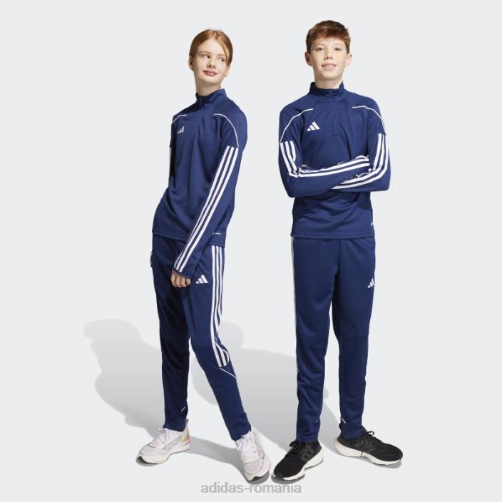 Adidas pantaloni de liga tiro 23 bleumarin copii albastru marin 2JBN11573