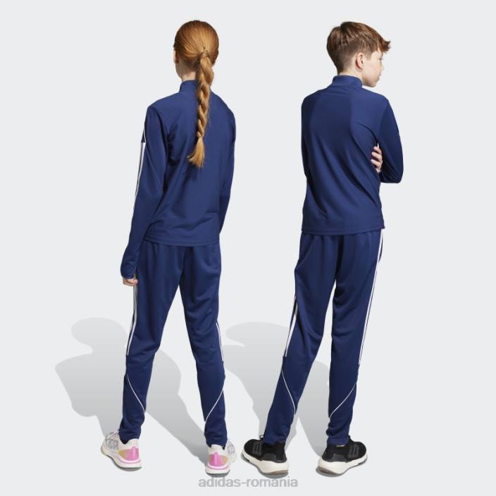 Adidas pantaloni de liga tiro 23 bleumarin copii albastru marin 2JBN11573