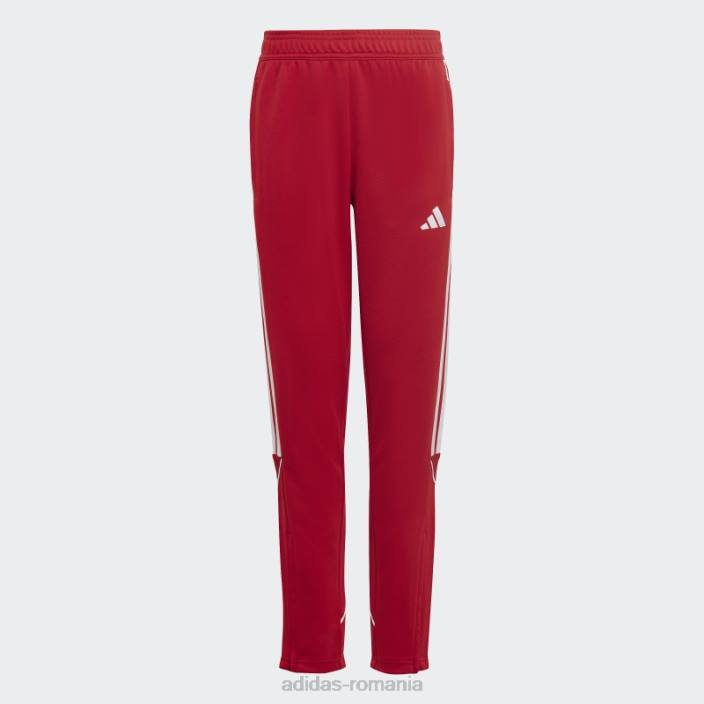 Adidas pantaloni de liga tiro 23 roșii adidas copii roșu 2JBN11586