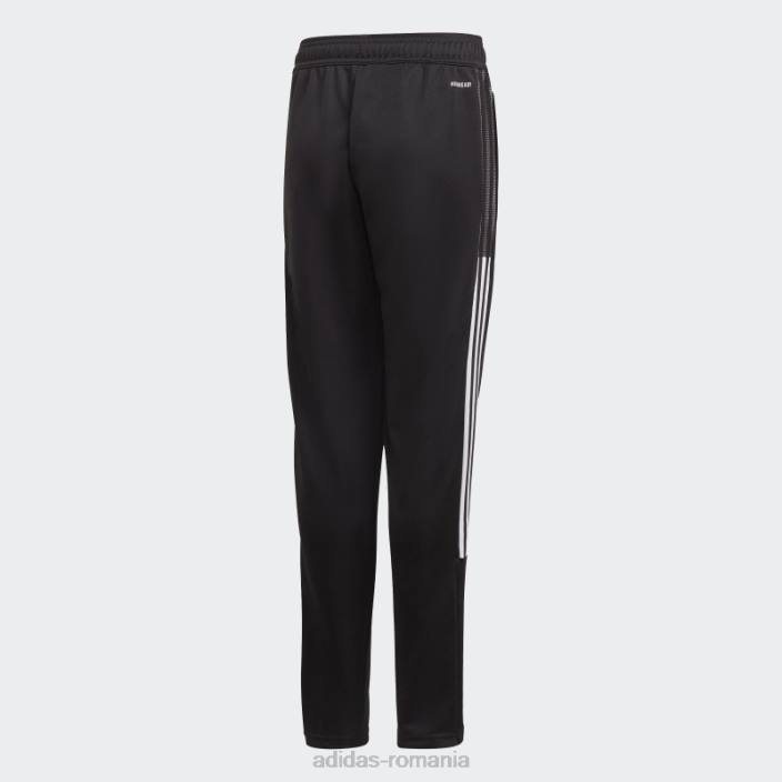 Adidas pantaloni de sport tiro 21 alb fashion copii alb negru 2JBN3431