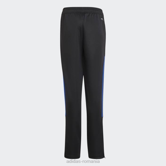 Adidas pantaloni de sport tiro albastru regal copii negru/albastru regal 2JBN11998