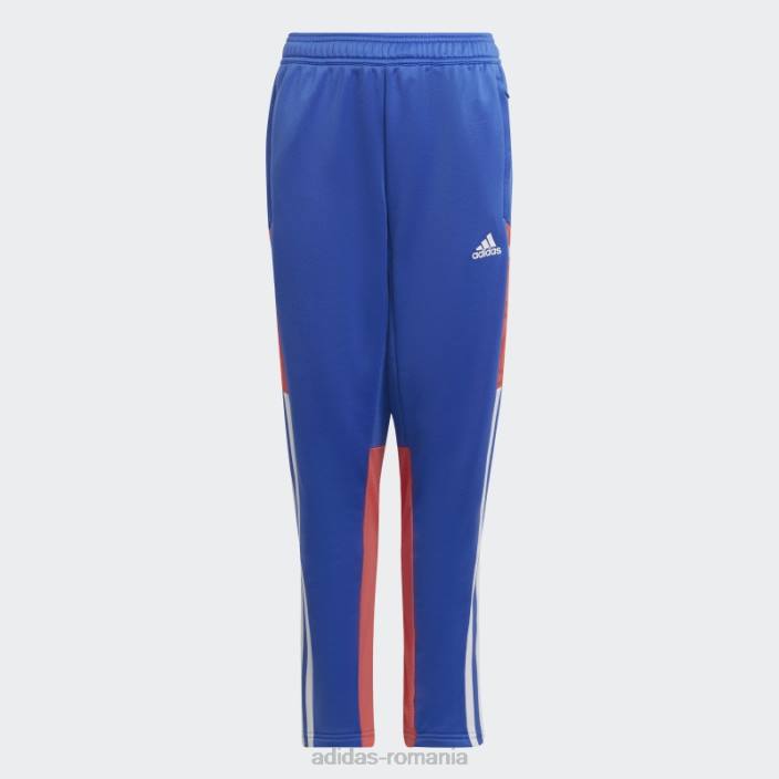 Adidas pantaloni de trening condivo 22 predator hi-res albastru copii albastru de înaltă rezoluție 2JBN18940