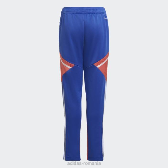 Adidas pantaloni de trening condivo 22 predator hi-res albastru copii albastru de înaltă rezoluție 2JBN18940