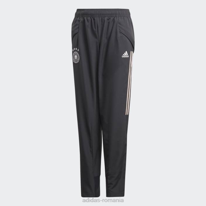 Adidas pantaloni de trening de prezentare carbon germania copii carbon 2JBN19037