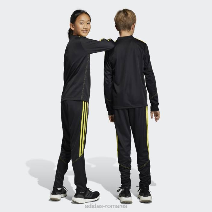 Adidas pantaloni de trening pentru antrenament club tiro 23 galben copii galben închis 2JBN18462