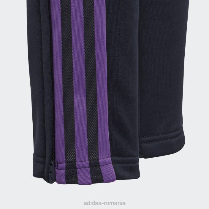 Adidas pantaloni de trening pentru antrenament real madrid condivo 22 bleumarin de noapte copii marina de noapte 2JBN18599