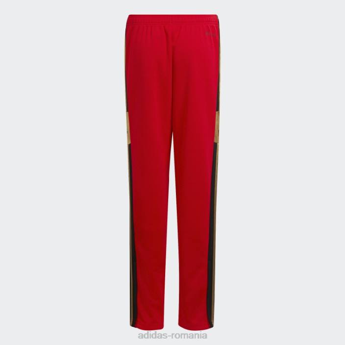 Adidas pantaloni de trening salah squadra de antrenament roșu adidas copii roșu 2JBN18990
