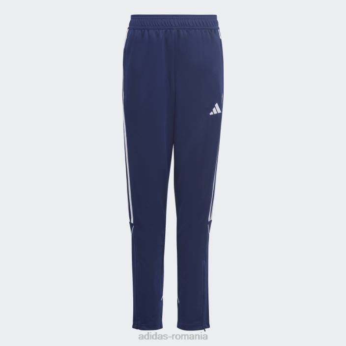Adidas pantaloni de trening tiro 23 league albastru bleumarin copii albastru marin 2JBN18455