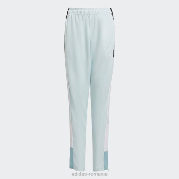 Adidas pantaloni de trening tiro mint copii mentă 2JBN19003