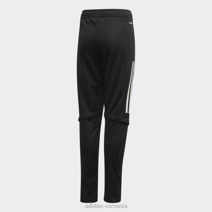 Adidas pantaloni negri de antrenament condivo 20 adidas copii alb negru 2JBN11967