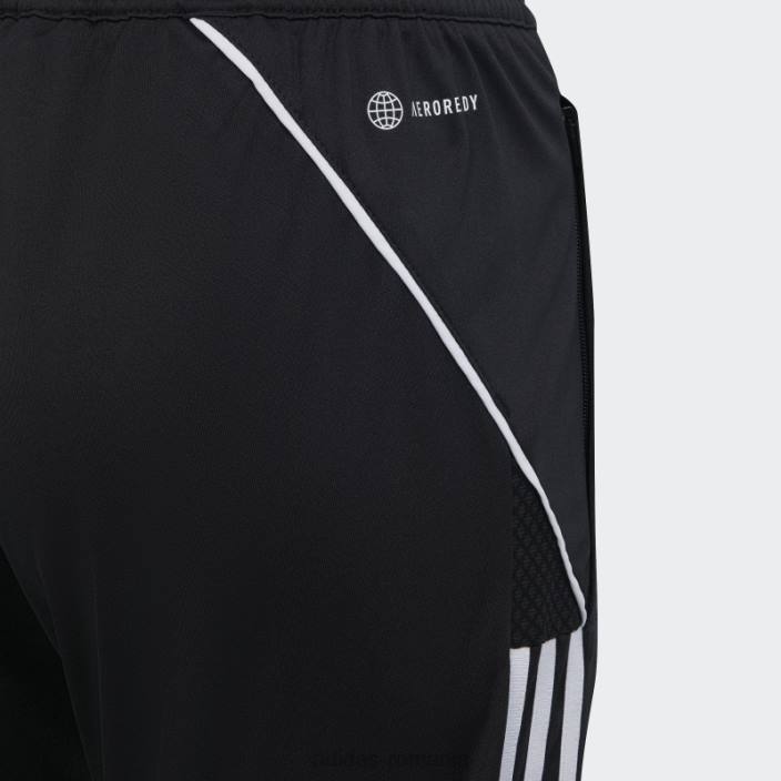 Adidas pantaloni negri tiro 23 liga 3/4 eleganti copii negru 2JBN11734
