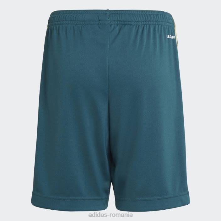 Adidas pantaloni scurți acasă legia varșovia 21/22 verde misterios copii verde mister 2JBN18704