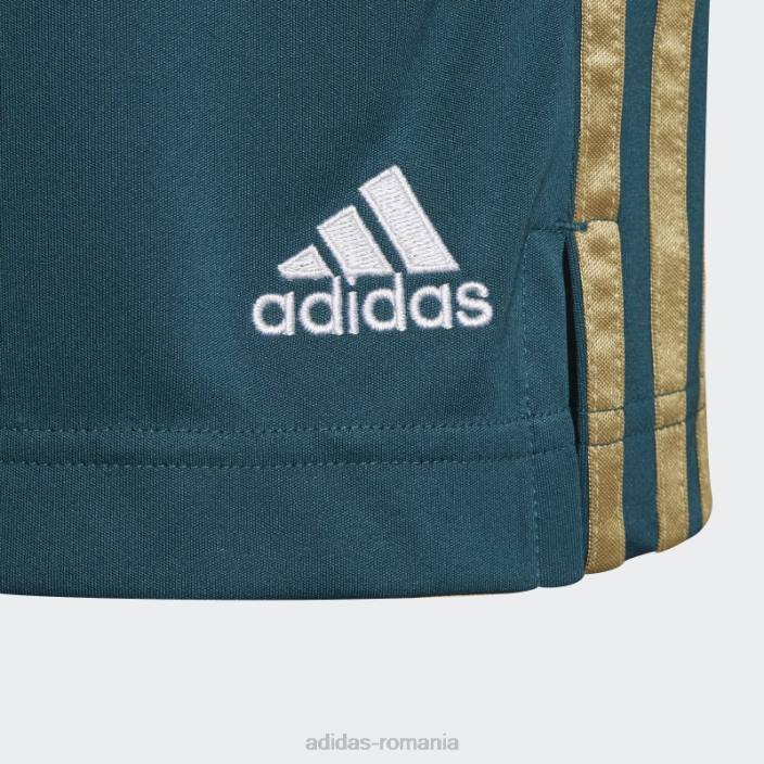 Adidas pantaloni scurți acasă legia varșovia 21/22 verde misterios copii verde mister 2JBN18704