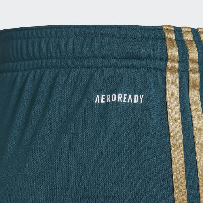 Adidas pantaloni scurți acasă legia varșovia 21/22 verde misterios copii verde mister 2JBN18704