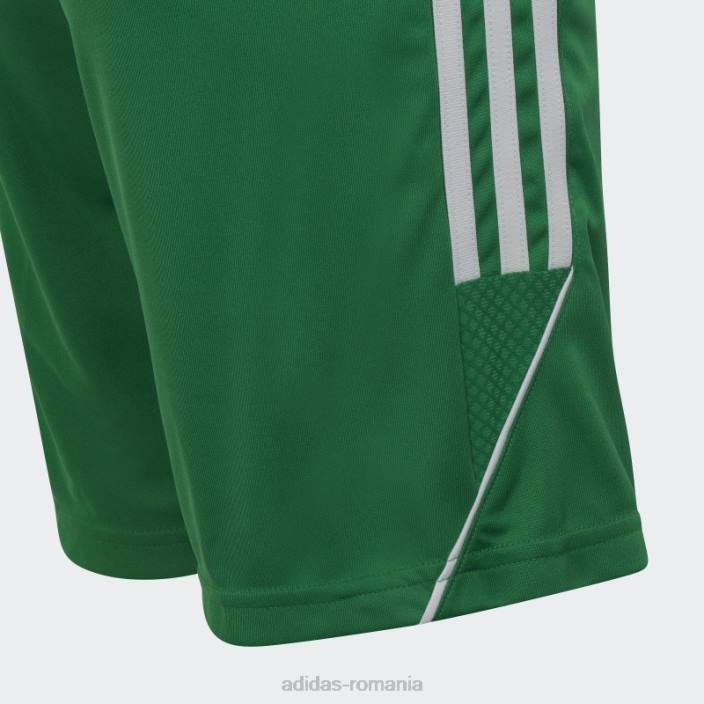 Adidas pantaloni scurți adidas din liga tiro 23 verzi copii verde/alb 2JBN18651