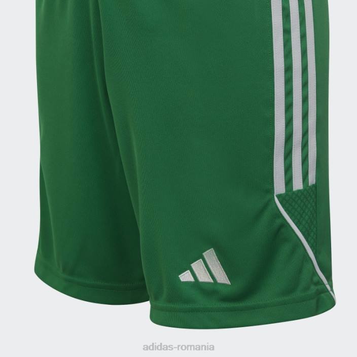Adidas pantaloni scurți adidas din liga tiro 23 verzi copii verde/alb 2JBN18651