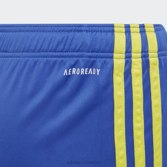 Adidas pantaloni scurți al treilea albastru juventus 21/22 hi-res copii albastru de înaltă rezoluție 2JBN18995