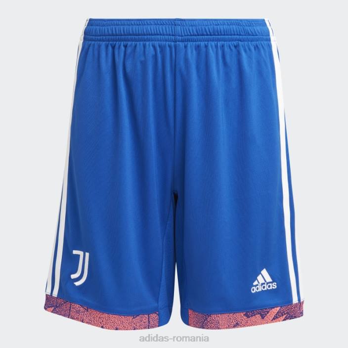 Adidas pantaloni scurți al treilea royal juventus 22/23 copii regal 2JBN18485