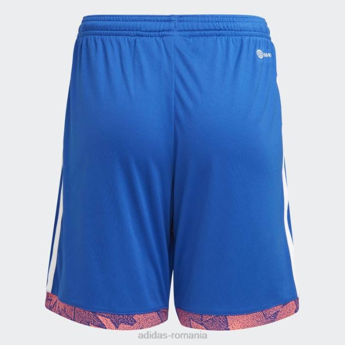 Adidas pantaloni scurți al treilea royal juventus 22/23 copii regal 2JBN18485
