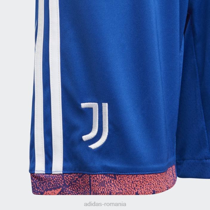 Adidas pantaloni scurți al treilea royal juventus 22/23 copii regal 2JBN18485
